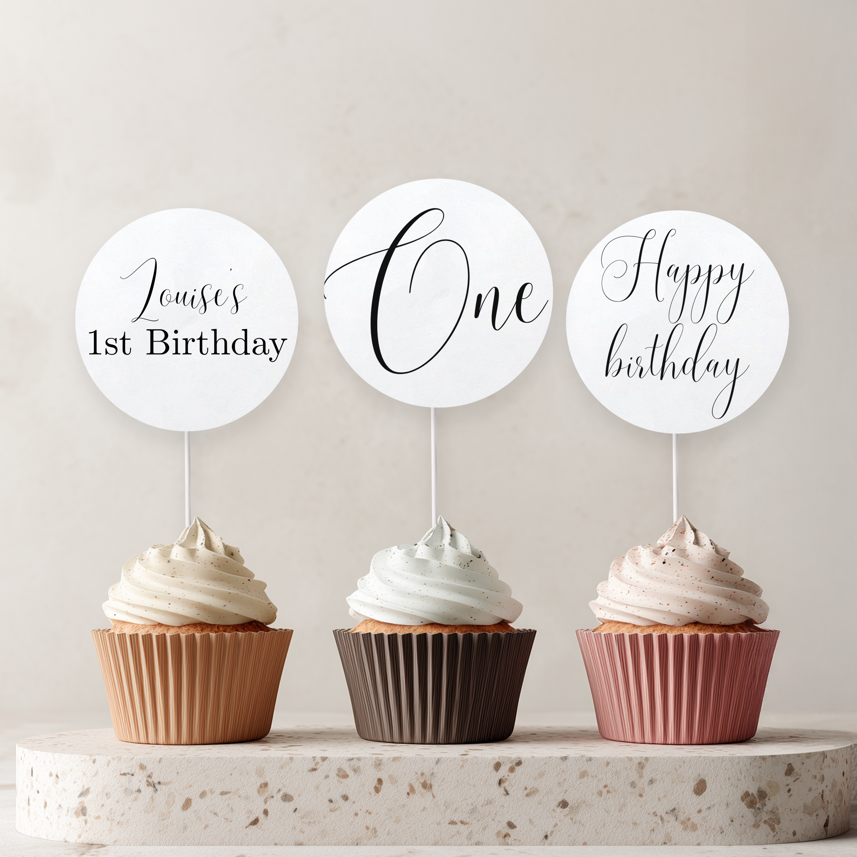 Cupcake toppers