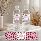 Cowgirl First Rodeo Birthday Bottle Label, Cowgirl First Rodeo Water Bottle Label | Party Decorations | Instant Download 8538
