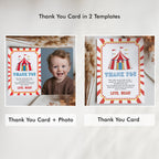 Circus Birthday Bundle, Carnival 1st Party Decoration, Printable Party Set
