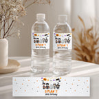 Halloween Costume Party Birthday Bottle Label | Halloween Costume Party Water Bottle Label | Canva Template