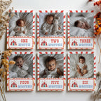 Circus Milestone Photo, Carnival Baby's 1st Year Month Photos