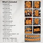 Editable Halloween Cute Costume Party Bundle | Printable Halloween Decorations | Instant Download