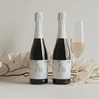 Teddy Bear Baby Shower Champagne Labels, Bearly wait Printable Wine Labels