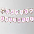 Editable Cowgirl First Rodeo Happy Birthday Banner | Printable Birthday Party Banner | Instant Download 8538