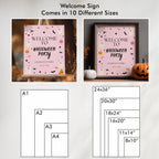 Pink Halloween Party Bundle, Hey Boo Girl Halloween Decorations Printable Download