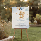 Beary First Welcome Sign