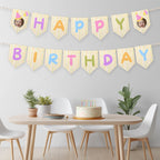 Fun to Be One Birthday Banner, Happy Birthday Printable Banners
