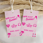 Hot Pink Doll Summer Birthday Invitation,Hot Pink Summer Birthday Invite,Hot Pink Pool Party Birthday Invitation Template