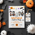 Halloween Costume Party Invitation, Spooktacular Party Invite