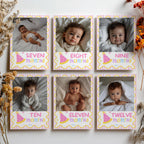 Fun to Be One Year Photo, Baby's 1st Year Month Photos