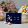 Editable Space Astronaut Food Tags | Second Trip Around the Sun Party Buffet Labels | Astronaut Galaxy Tent Cards | Printable Labels