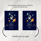Astronaut High Chair Banner, Astronaut First Boy Birthday Party Decor, Astronaut Printable Bunting Flag