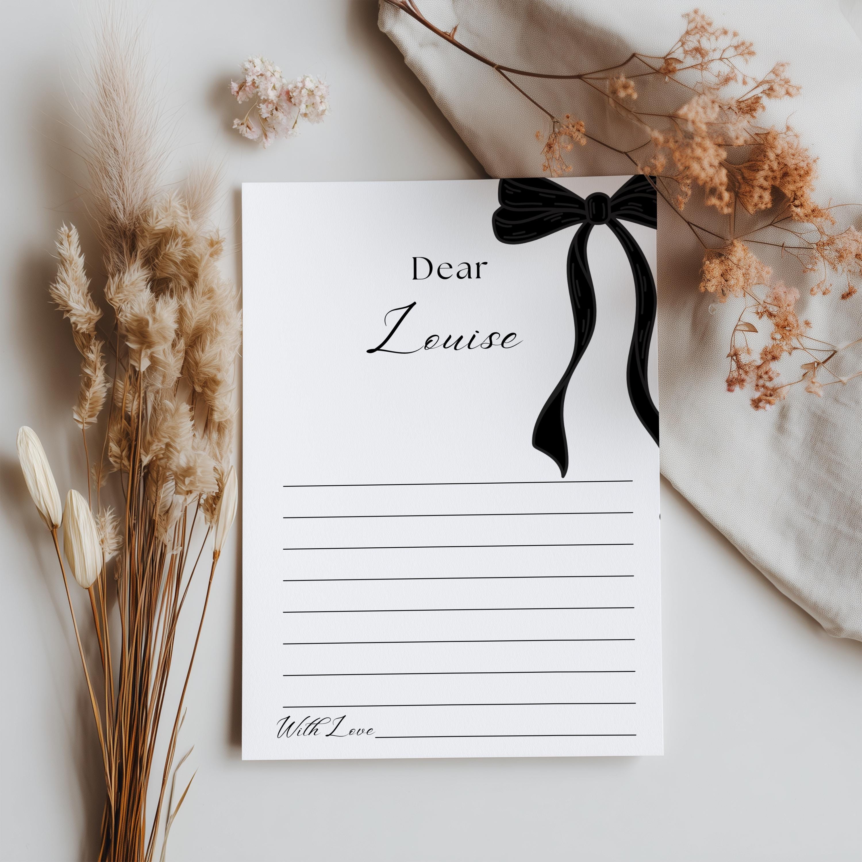 Black Bow Minimalist 1st Birthday Time Capsule Sign, Gender neutral 9174