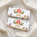 1st Birthday Little Farm Chocolate Wrappers, Barnyard Birthday Candy Bar Wrapper, Canva Template