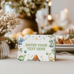 EDITABLE Dinosaur Food tags, Dinosaur Party Buffet label, Dinosaur Tent card Food Labels Place Table Printable Instant download 9165