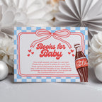 She's Ready to pop Baby Shower Invitation Bundle, Soda Baby Party Invite