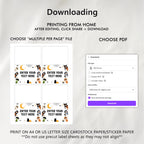 Costume Party Food Label, Halloween Birthday Tent Card Printable Template