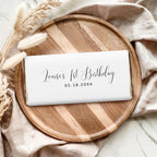 Minimalist Modern Chocolate Wrappers, Gender neutral Candy Bar Wrapper, Editable Template 9175