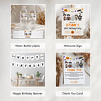 Editable Spooktacular Costume Party Decorations, Halloween Costume Birthday Party Package, Halloween Bundle Party Package , Download