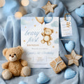 Beary First Birthday Invitation, Teddy  Bear Invite