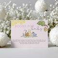 Pink Winnie the Pooh Books For Baby Printable, Baby Shower Book Request Cards