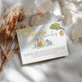 Winnie the Pooh Books For Baby Printable, Baby Shower Book Request Cards
