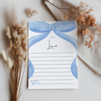 Blue Bow Time Capsule Sign, Blue Ribbon 1st Birthday Time Capsule