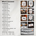 Halloween Party Bundle Decoration, Halloween Printable Template Download