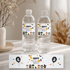 Editable Halloween Party Water Bottle Labels, Halloween Costume Party Water Bottle, Digital Download Template Printable