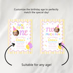 Fun to Be One Cupcake Topper, 1st Birthday Cupcake Toppers