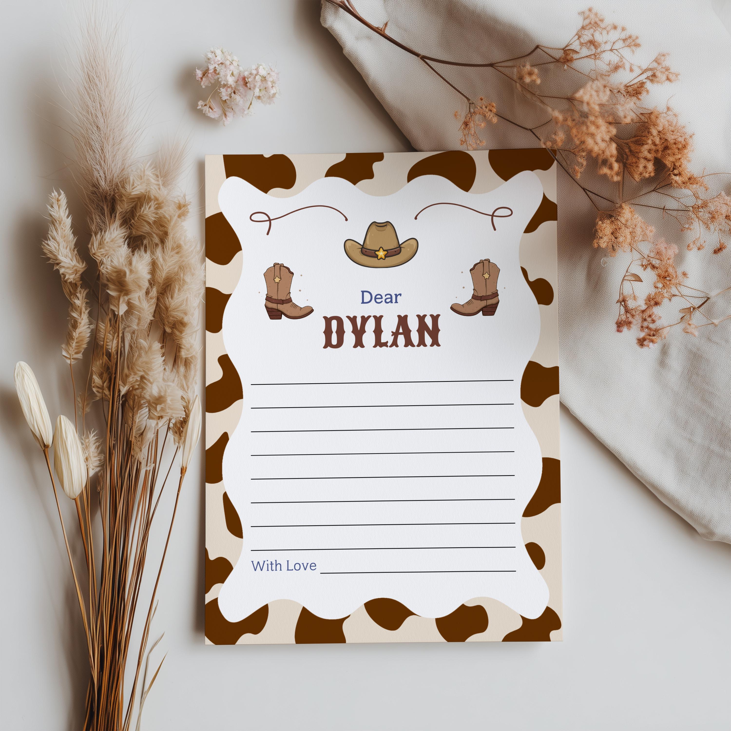 Cowboy First Rodeo Time Capsule Sign, Cowboy First Rodeo 1st Birthday Time Capsule, Cowboy 1st Birthday Decorations 8539