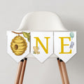 Winnie the Pooh High Chair Banner, Printable Bunting Flag