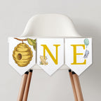 Winnie the Pooh High Chair Banner, Printable Bunting Flag