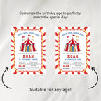 Circus Birthday Invitation, Carnival Birthday Invite