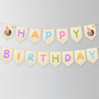 Fun to Be One Birthday Banner, Happy Birthday Printable Banners