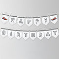 EDITABLE Racing Car Happy Birthday Banner, Fast Car Happy Birthday Banner Printable Party Templates Instant download 5987