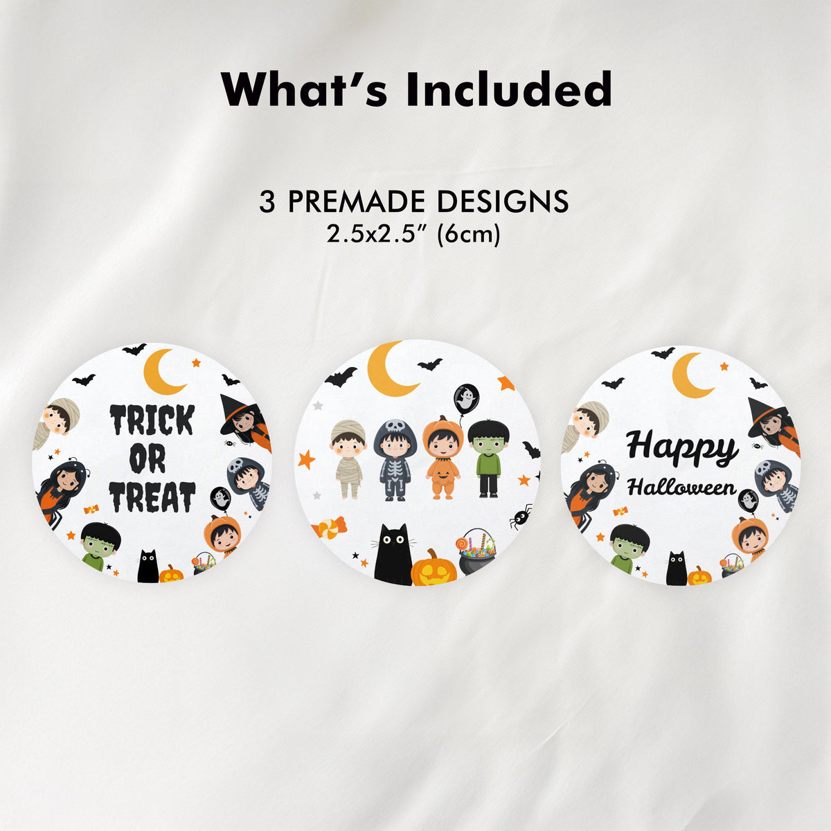 Halloween Cupcake Toppers Favor Tags, Halloween Costume Party Decorations, Halloween  download Digital PRINTABLE