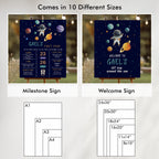Astronaut First Birthday Invitation, Astronaut 1st Birthday Boy, Outer Space Decorations, Astronaut Party Bundle