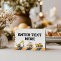 EDITABLE Construction Food tags, Dump Truck Party Buffet label,Tent card Food Labels, Place Cards, Table Card, Printable download 9152