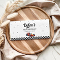 1st Birthday Race Cars Chocolate Wrappers, Red Car First Birthday Party Candy Bar Wrapper, Cars Chocolate Wrappers 5987
