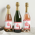 Ready to pop Baby Shower Champagne Labels, Soda Printable Wine Labels