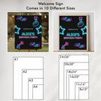 Kpop Birthday Welcome Sign, Kpop Birthday Sign, Editable Template, Kpop Theme Party decorations Instant download