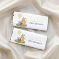 Winnie the Pooh Birthday Chocolate Wrappers, Candy Bar Label