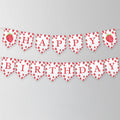 Strawberry Birthday Banner, Berry First Happy Birthday Printable Banners