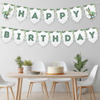 Editable Dinosaur Three Rex Happy Birthday Banner | Dinosaur Three Rex Party Banner | Dinosaur Birthday Decorations | Instant Download 9014