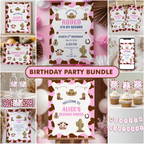Cowgirl Rodeo Birthday Bundle | Second Rodeo Party Decorations 9185