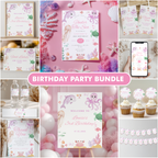 Under the Sea Party Bundle, Printable Birthday Decorations Party Set 9181