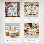 Editable First Rodeo Cowboy Party Decorations | First Rodeo Cowboy Birthday Bundle | First Rodeo Cowboy Party Set | Instant Download 8539