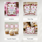 Editable First Rodeo Cowgirl Party Decorations | First Rodeo Cowgirl Birthday Bundle | First Rodeo Cowgirl Party Set | Instant Download 8538