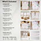 Under the Sea Party Bundle, Printable Birthday Decorations Party Set 9181